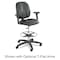 Safco Chair, Black Back, 26 in W 26" L 54" H, Armless, Vinyl Seat 7084BL - alternate 3